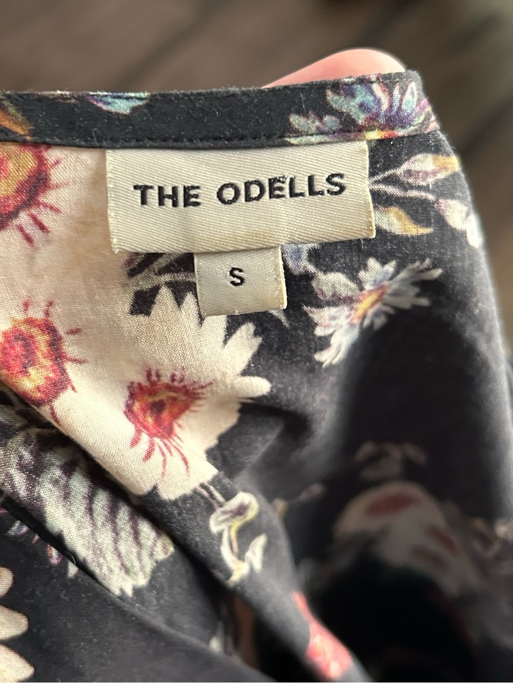 Anthropologie The Odells Daisy Floral Midi Dress Sz S - Picture 7 of 8
